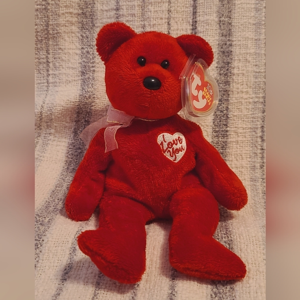 2003 Secret the Bear Beanie Baby ❤️